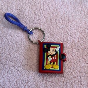Mickey Mouse Red Picture Keychain